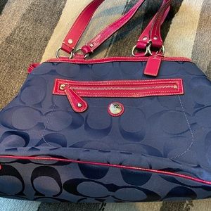 Coach tote shoulder bag